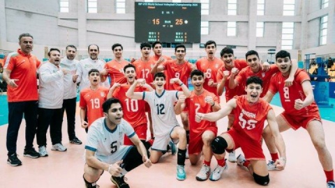 پسران والیبالیست دانش آموز ایران قهرمان جهان شدند