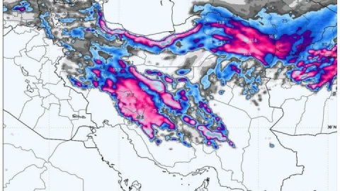 تشدید فعالیت سامانه بارشی در سراسر کشور؛ هشدار به کشاورزان یک استان