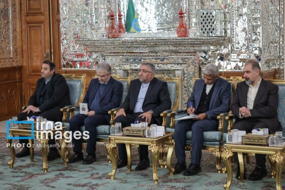 دیدار رئیس مجلس اتیوپی با رئیس مجلس شورای اسلامی