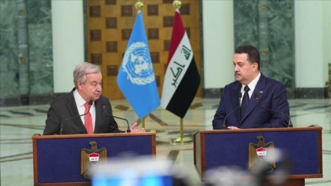 گوترش: بغداد امن‌تر و باثبات‌تر شده است