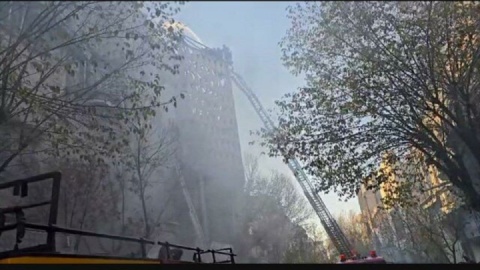 مهار آتشسوزی گسترده در سینمای متروکه لالهزار