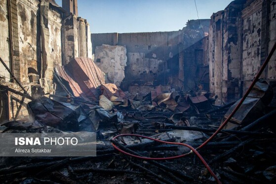 سینما ایران در آتش سوخت