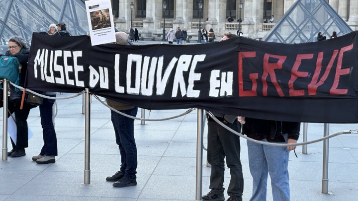 موزه لوور به‌دنبال اعتصاب کارکنان تعطیل شد