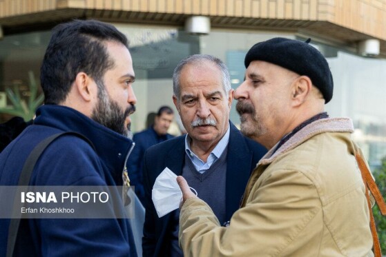 مراسم تشییع پیکر کامران فانی