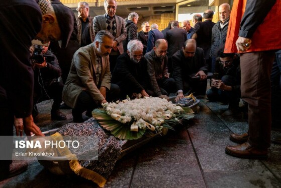 مراسم تشییع پیکر کامران فانی