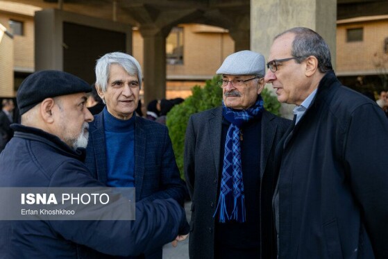 مراسم تشییع پیکر کامران فانی