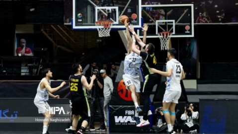 گزارش تصویری/ دیدار بسکتبال استقلال _ کاله