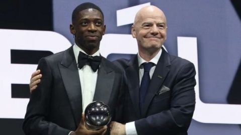 مراسم انتخاب برترین‌های سال فیفا/ دمبله و انریکه بهترین‌های سال ۲۰۲۵ فوتبال جهان شناخته شدند