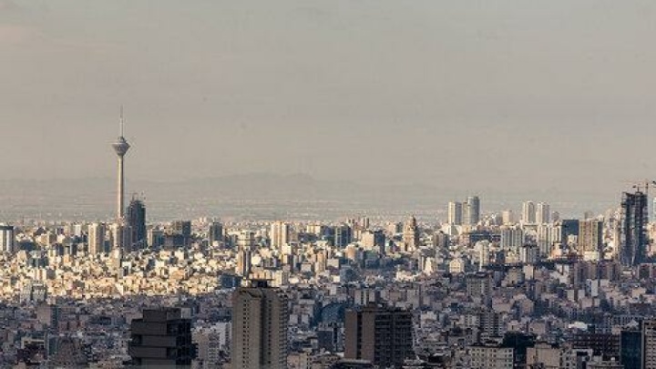 هوای تهران در مرز آلودگی/ شاخص روی ۹۶ است