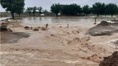 فیلم / جاری شدن روان آب در لامرد فارس