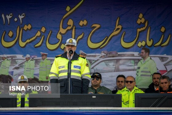 رزمایش طرح ترافیکی زمستانی ۱۴۰۴