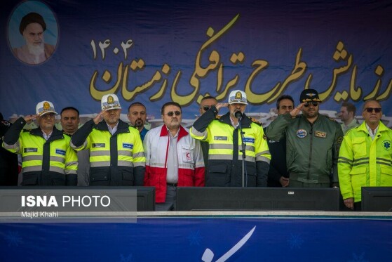 رزمایش طرح ترافیکی زمستانی ۱۴۰۴