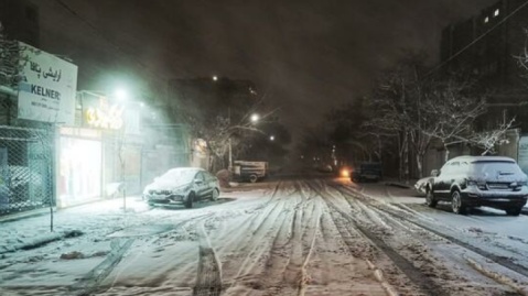 تهران یخ می‌زند