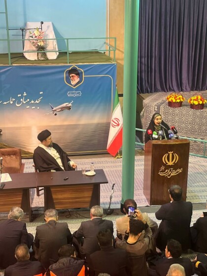 تجدید میثاق حماسه‌سازان حمل‌ونقل با آرمان‌های امام خمینی(ره)