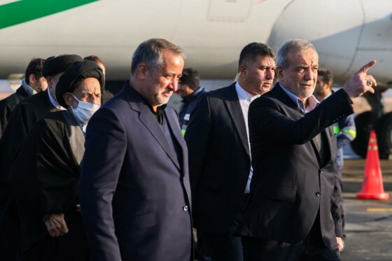 ورود پزشکیان به بیرجند