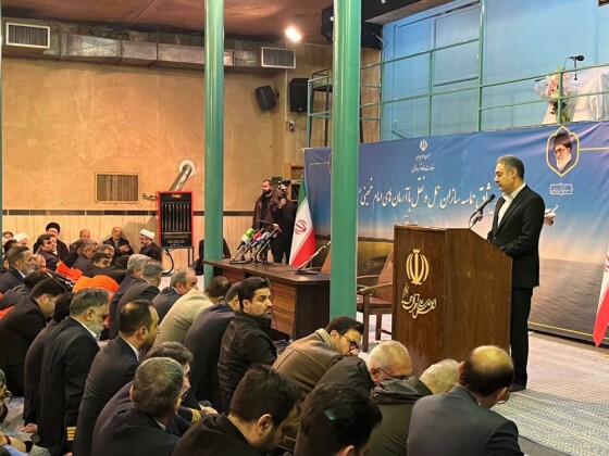 تجدید میثاق حماسه‌سازان حمل‌ونقل با آرمان‌های امام خمینی(ره)