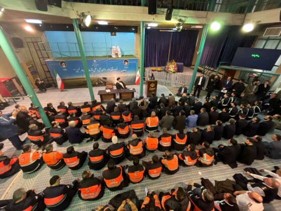 تجدید میثاق حماسه‌سازان حمل‌ونقل با آرمان‌های امام خمینی(ره)