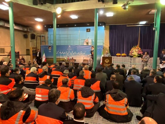 تجدید میثاق حماسه‌سازان حمل‌ونقل با آرمان‌های امام خمینی(ره)