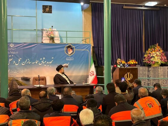 تجدید میثاق حماسه‌سازان حمل‌ونقل با آرمان‌های امام خمینی(ره)