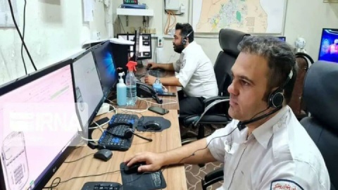 ۱۱۵ در اشغال مزاحمان تلفنی