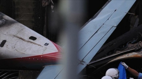 سقوط یک هواپیمای ربوده شده در فرودگاه لس آنجلس