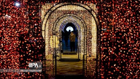 گزارش تصویری / جشنواره نور در یلدای ایرانی