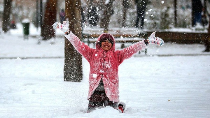 تداوم برف و باران در خراسان‌های شمالی، رضوی و شرق دریای خزر