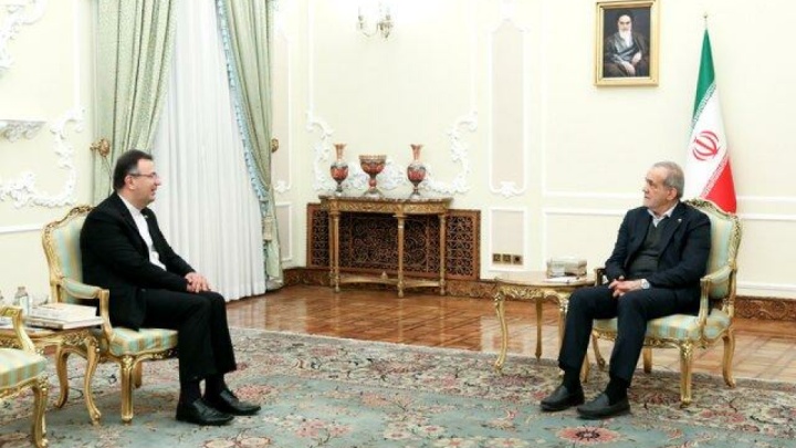 تأکید پزشکیان بر ارتقای همگرایی ایران و گرجستان در معادلات نوین قفقاز