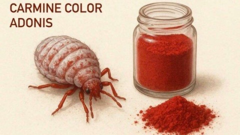 تأیید استفاده از رنگ طبیعی قرمز حاصل از پوست برخی حشرات در محصولات غذایی