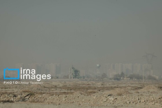 پایتخت زیر ابری از دود