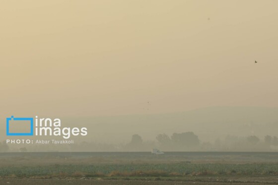 پایتخت زیر ابری از دود