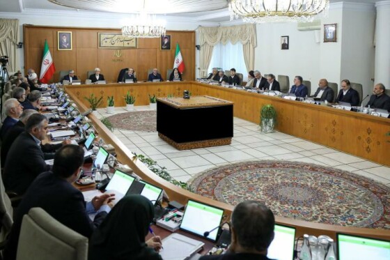 جلسه هیات دولت