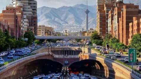 شمال به جنوب تونل توحید امشب مسدود است