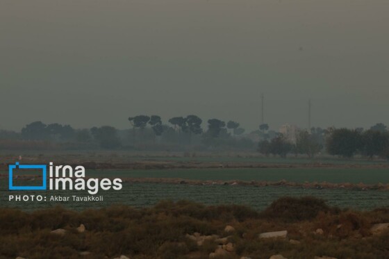 پایتخت زیر ابری از دود