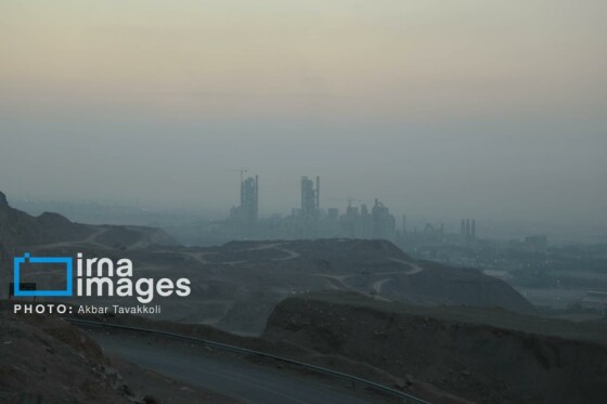 پایتخت زیر ابری از دود