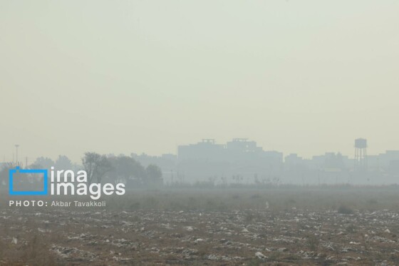 پایتخت زیر ابری از دود