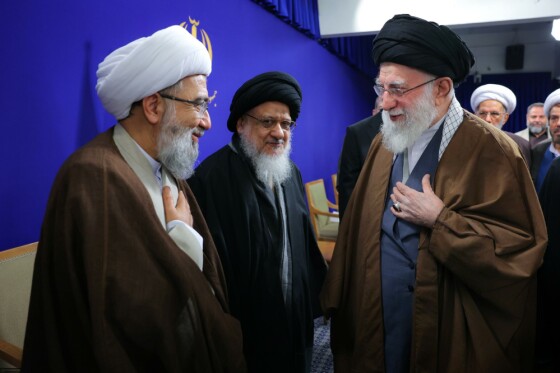 دیدار رهبر انقلاب با اعضای ستاد برگزاری کنگره بزرگداشت آیت‌الله العظمی میلانی