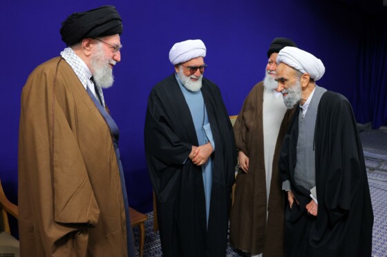 دیدار رهبر انقلاب با اعضای ستاد برگزاری کنگره بزرگداشت آیتالله العظمی میلانی