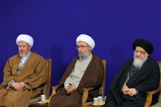 دیدار رهبر انقلاب با اعضای ستاد برگزاری کنگره بزرگداشت آیت‌الله العظمی میلانی