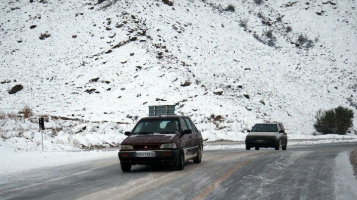 وضعیت جاده‌ها| ترافیک نیمه سنگین آزادراه قزوین _ کرج _ تهران