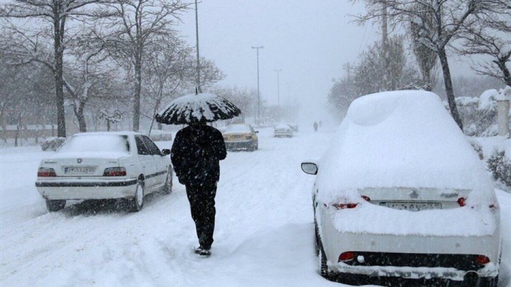 ۲۱ استان در آستانه برف و باران
