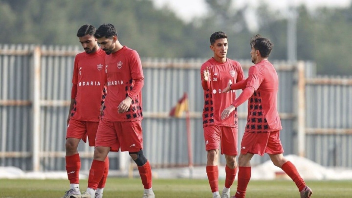 پیروزی بازیکنان پرسپولیس در دیداری دوستانه