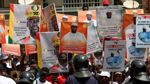 گینه پس از چهار سال حکومت نظامی؛ پای صندوق رأی می‌رود