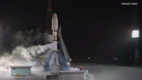 فیلم/ نخستین تصاویر از سکوی پرتاب ۳ ماهواره ایرانی به فضا از پایگاه فضایی وستوچنی روسیه