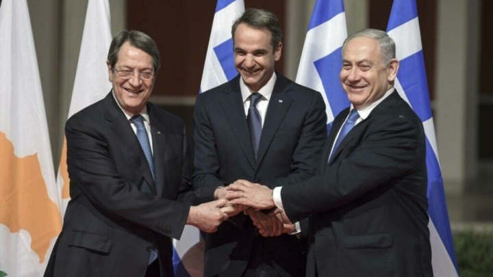 اسرائیل محور همکاری نظامی جدید با یونان و قبرس