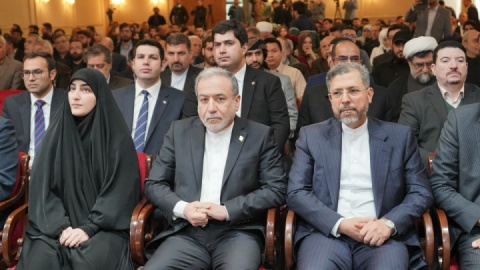 گزارش تصویری/ حضور عراقچی در مراسم افتتاحیه کنفرانس دیپلماسی و مقاومت