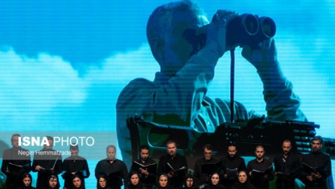 گزارش تصویری/ اجرای سمفونی «ایران مرد»
