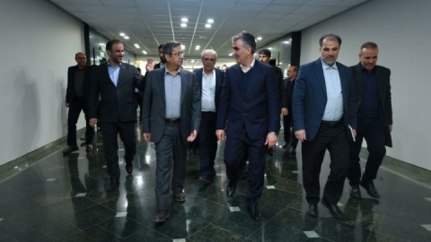 گزارش تصویری/ همتی وارد بانک مرکزی شد