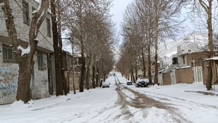 سردشت با ۲۷ سانتیمتر بارندگی برفی ترین شهر آذربایجان غربی ثبت شد