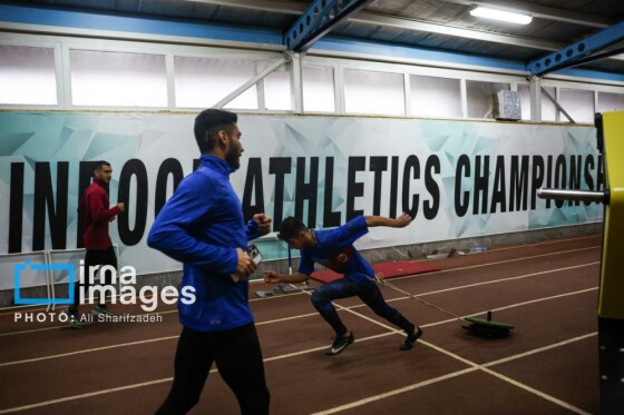 مسابقات دومیدانی داخل سالن قهرمانی کشور